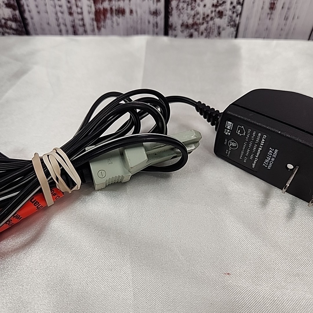 Original 12-Volt Charger for Power Wheels 00801-1480 Tested