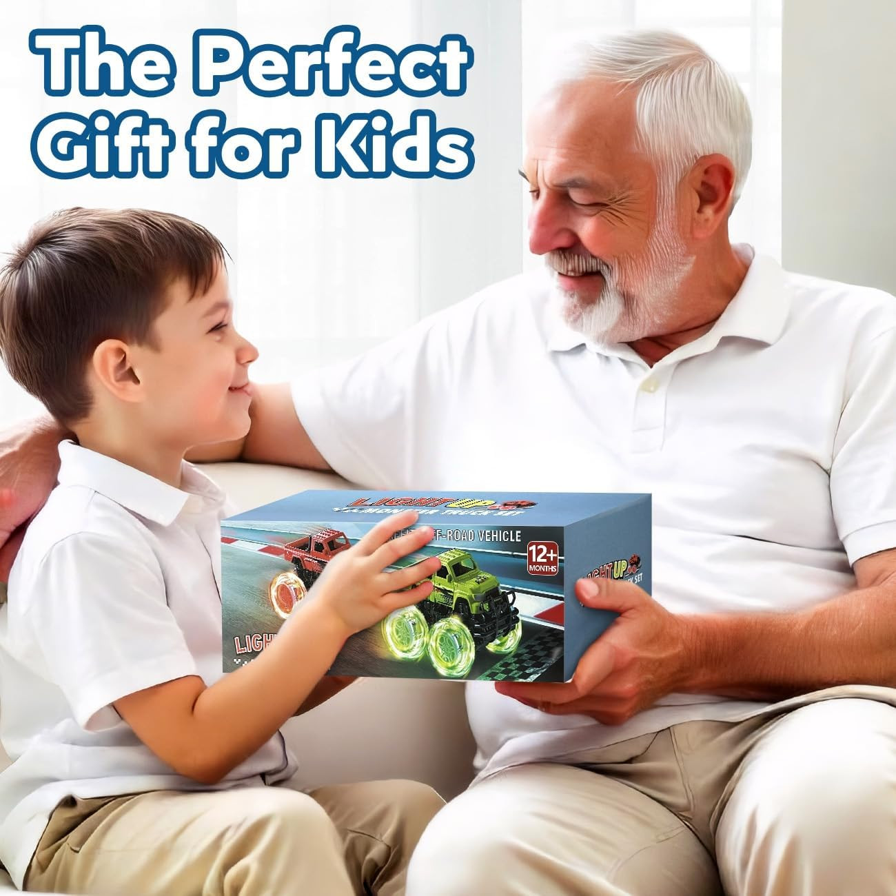Monster Truck for Boys Age 4-7: outside Toys for Toddlers 1-3,Trucks for Todd…