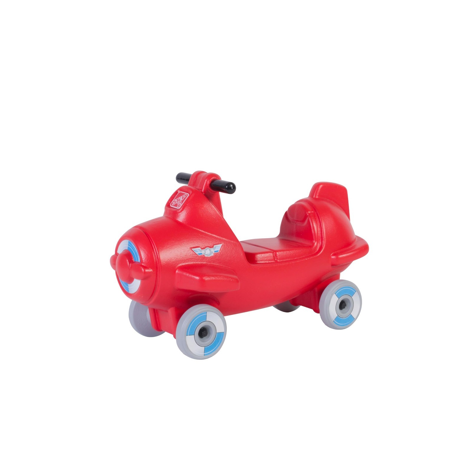 Kids Push Car Ride-On Toy, Foot-Powered 4-Wheel Balance Trainer, Durable Plastic