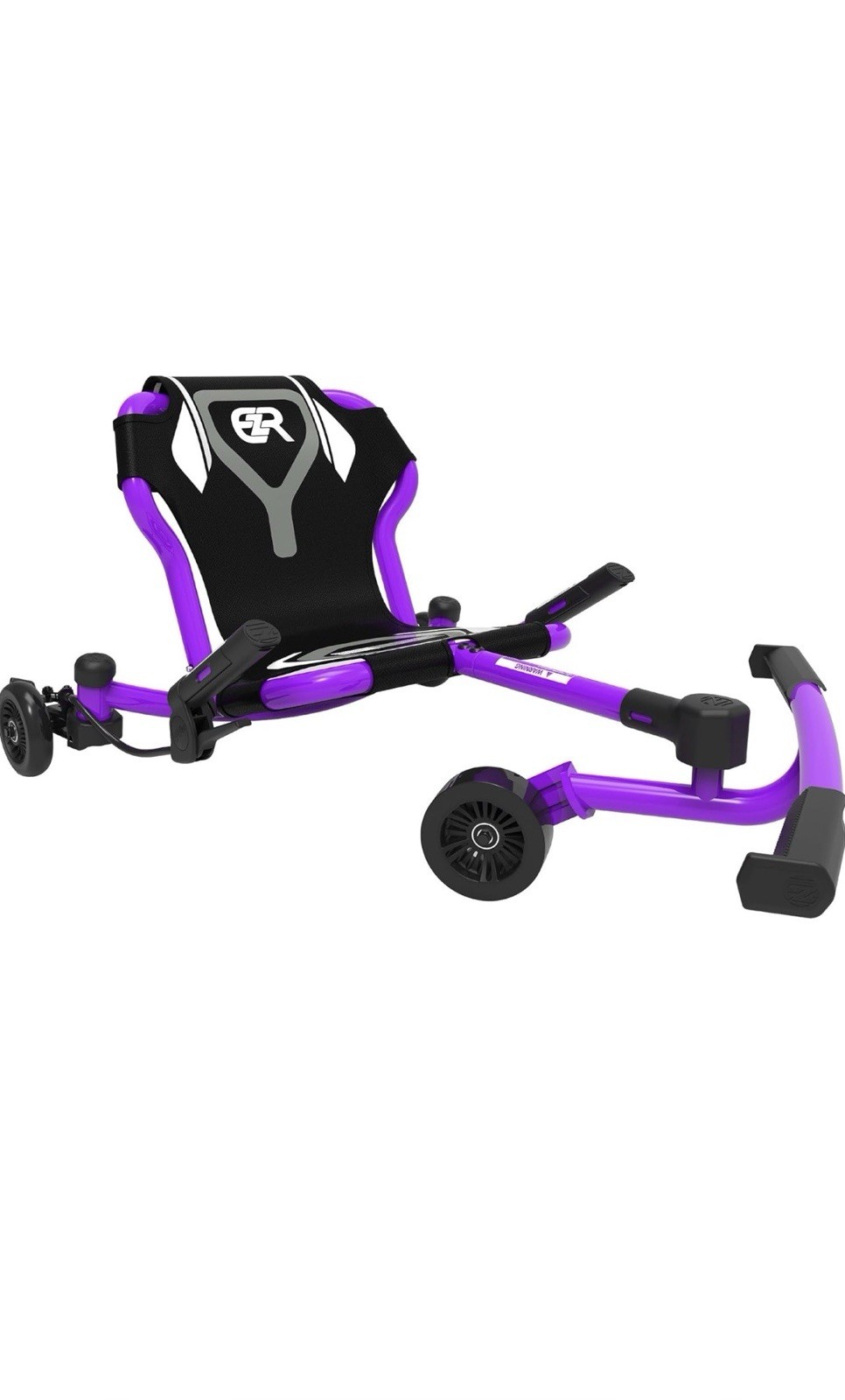 Adjustable Drifter X Ride-On Toy for Kids 4-12, Supports Up to 154 lbs in Purple