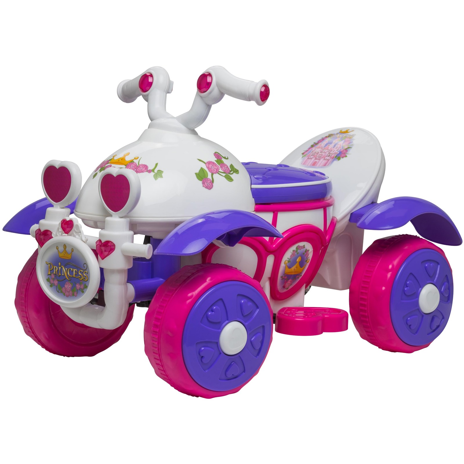 Kid Trax Royal Princess 6V Toddlers Kids Ride On – Outdoor And Indoor