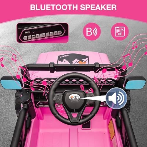 12V Electric Ride On Truck Car Toys w/Remote Control 3 Speed Music for Kids Xmas