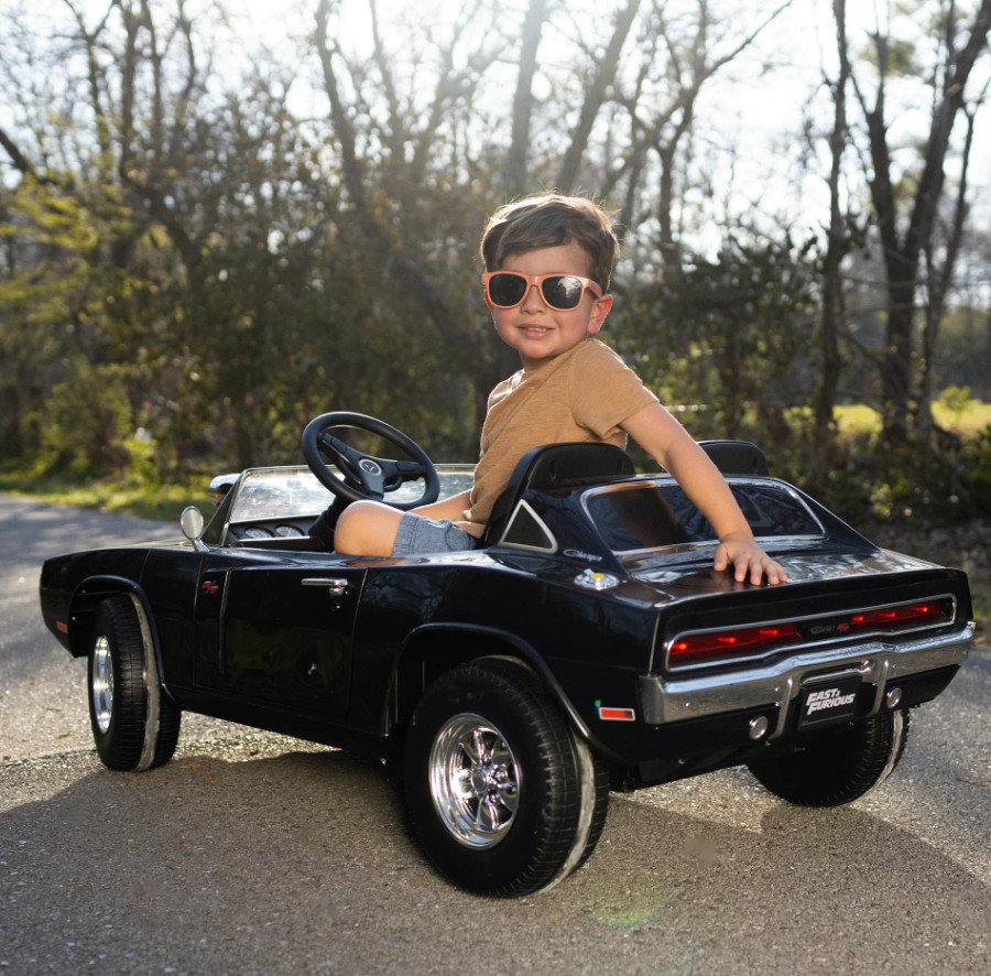 Fast & Furious Dodge Charger 12V Kids Ride on Car Battery Powered Remote Control