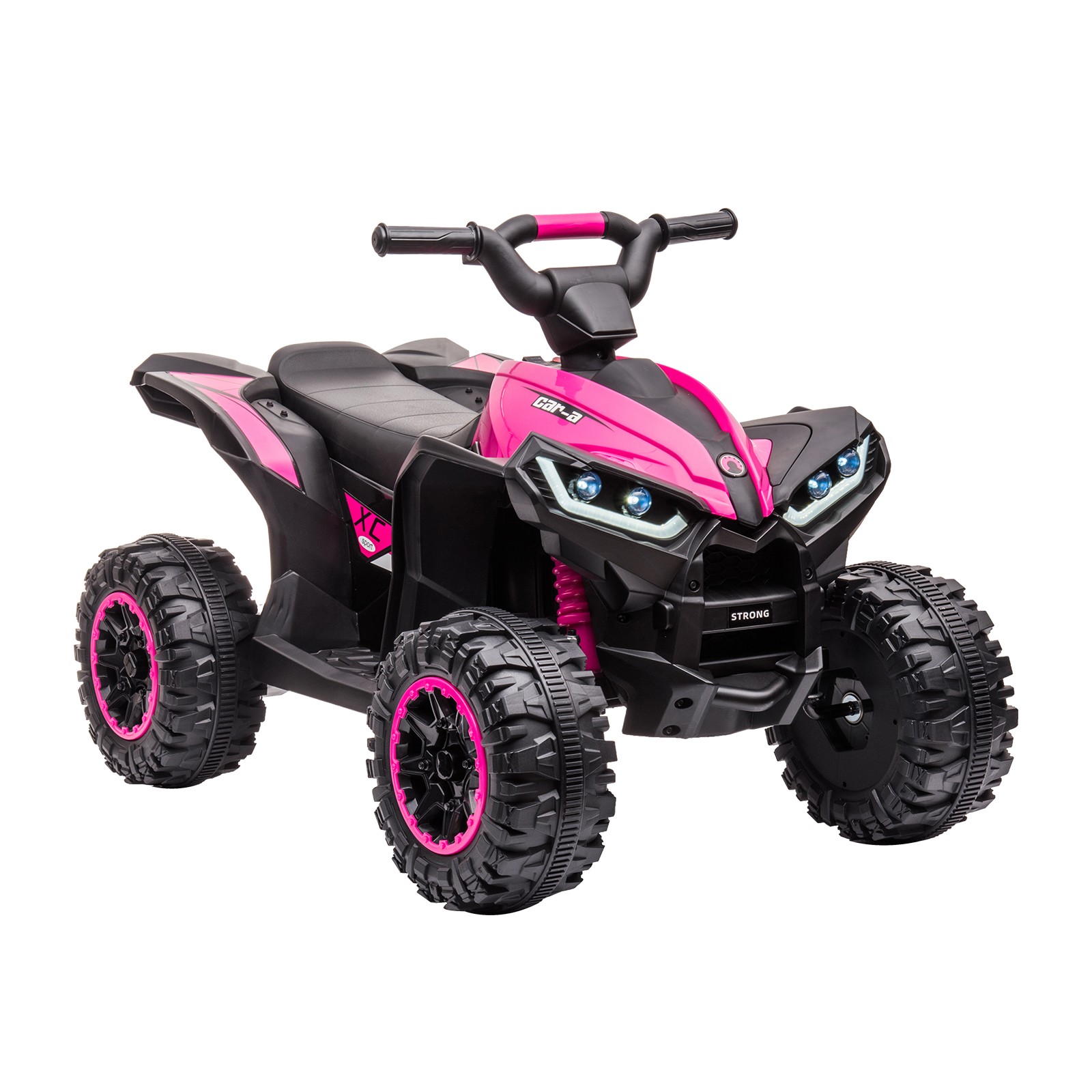 12V Electric Kids ATV Ride On Four Wheeler LED Soft Start Adjustable Speed