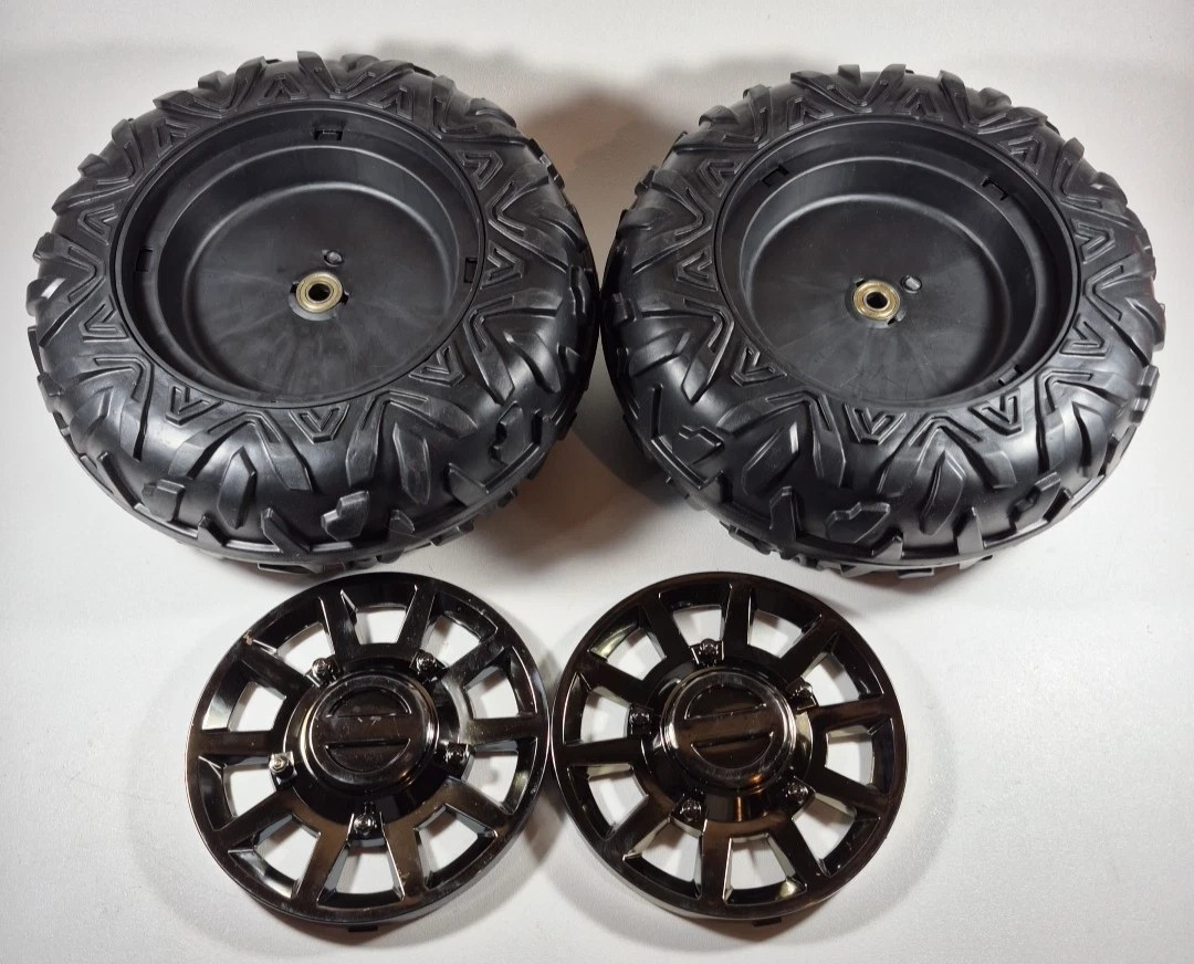 2Pack 33CM/13” PU Solid Rubber Tire for Power Wheels Ride on Car ﻿Alligator NEW