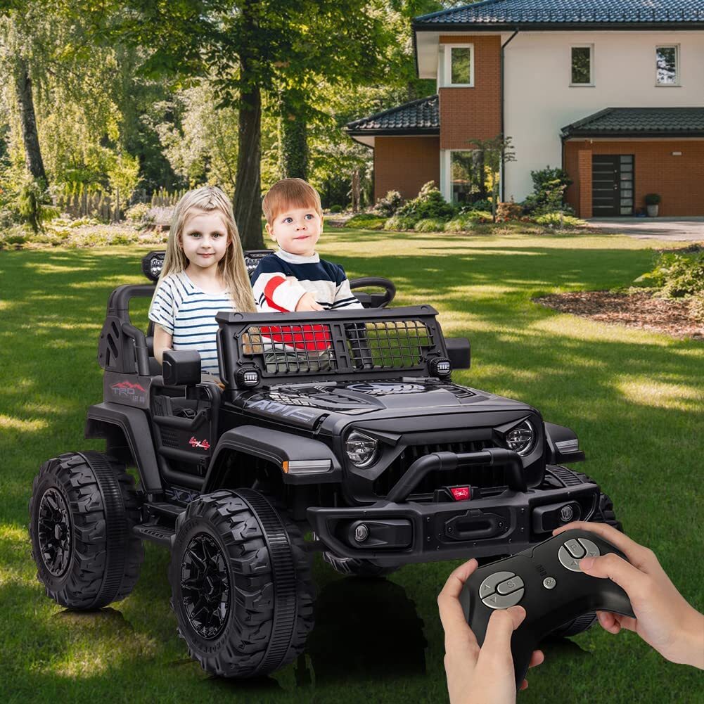 24V Ride On Truck Car Toys Electric Vehicles w/Parent Remote for Kids Xmas Gift