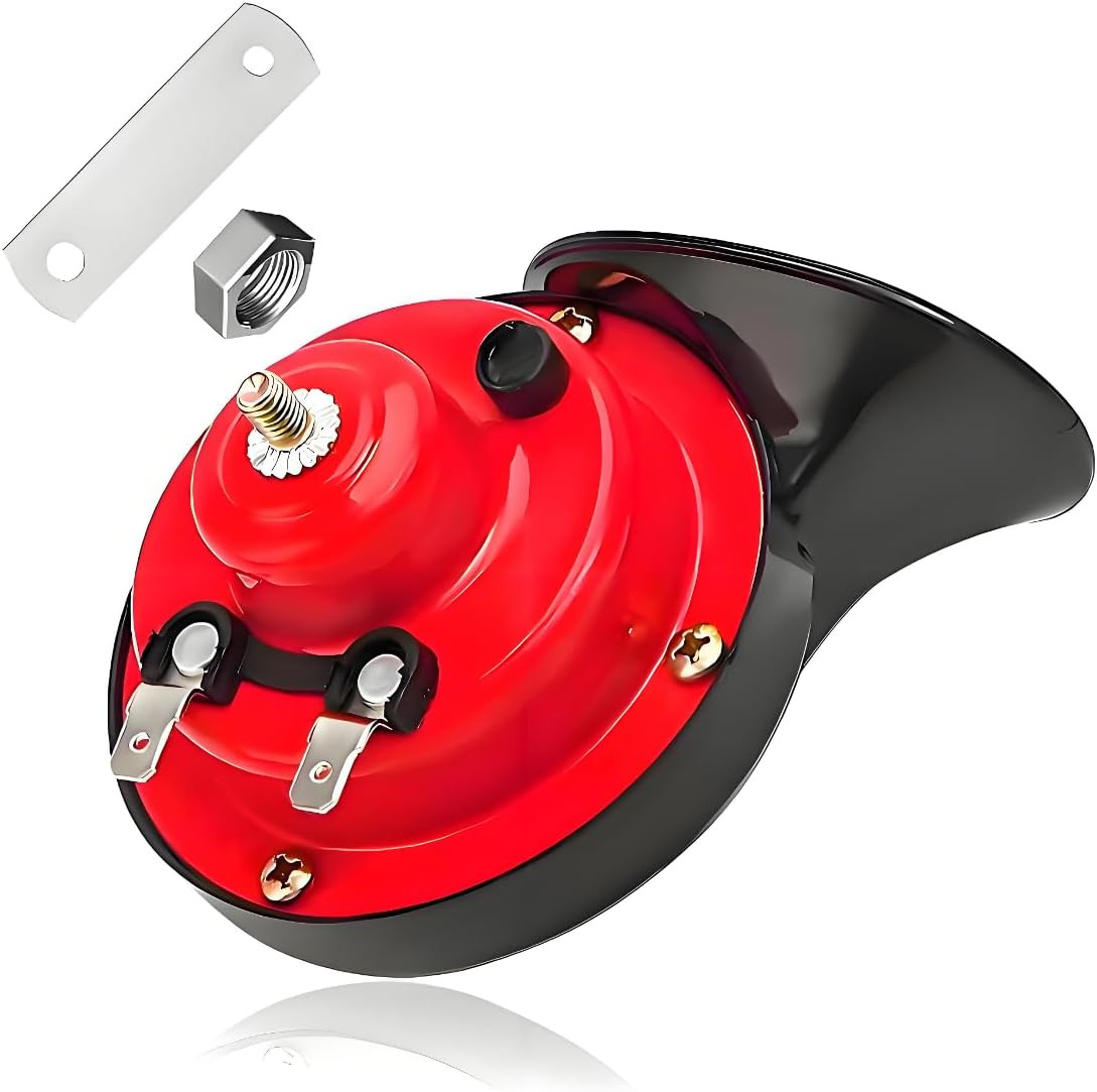 Super Loud Car Snail Horns, 12V 300DB Durable Car Horn Kit, High Low Tone