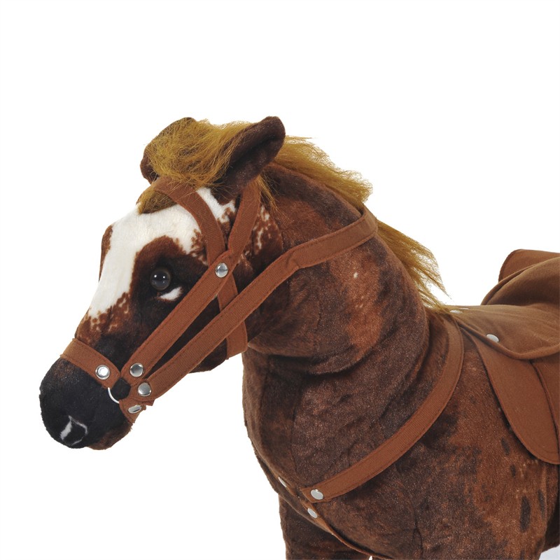 Ride On Horse for Toddlers 3-5 Animal Horse Kids Toy w/ Padding & Sound Making