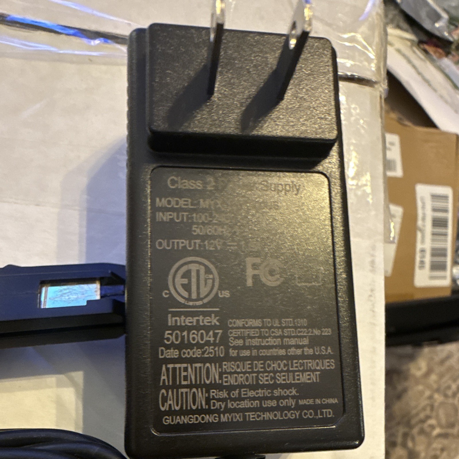 EGK Battery Charger for Fisher Power Wheels 12V 1A Adapter 6.5 Ft Cord