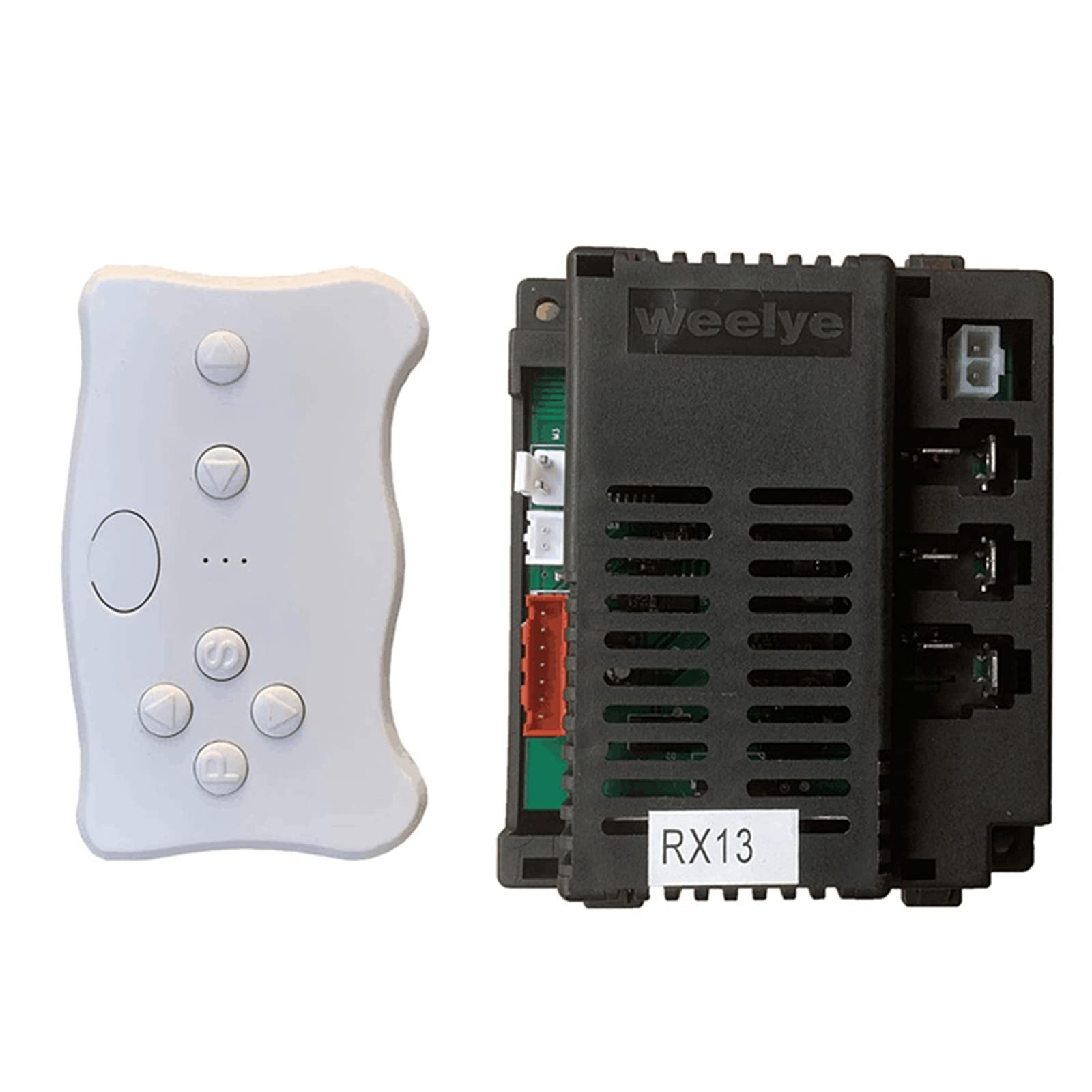RX13 Four-Sided Socket 2.4G Bluetooth Remote Control and Receiver Kit Kids Po…