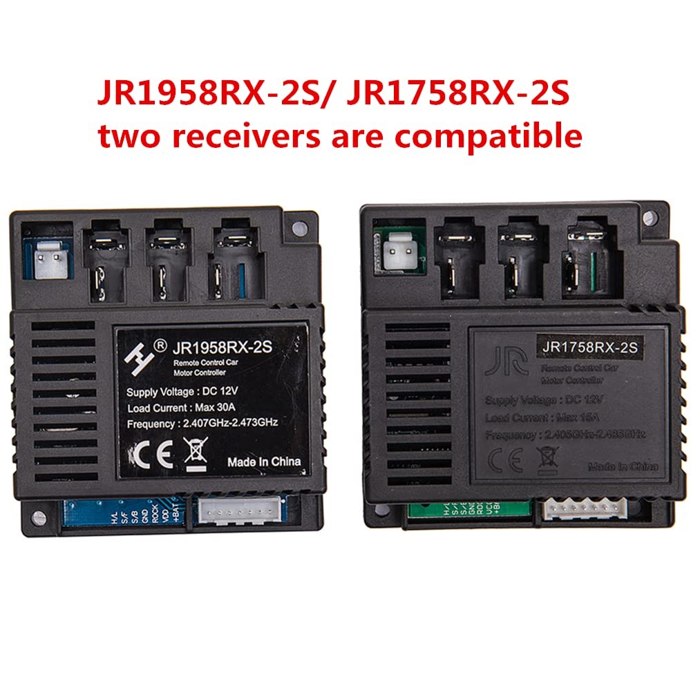 JR1958RX-2S 12V Kids Powered Ride on car 2.4G Receiver Controller Control Box…