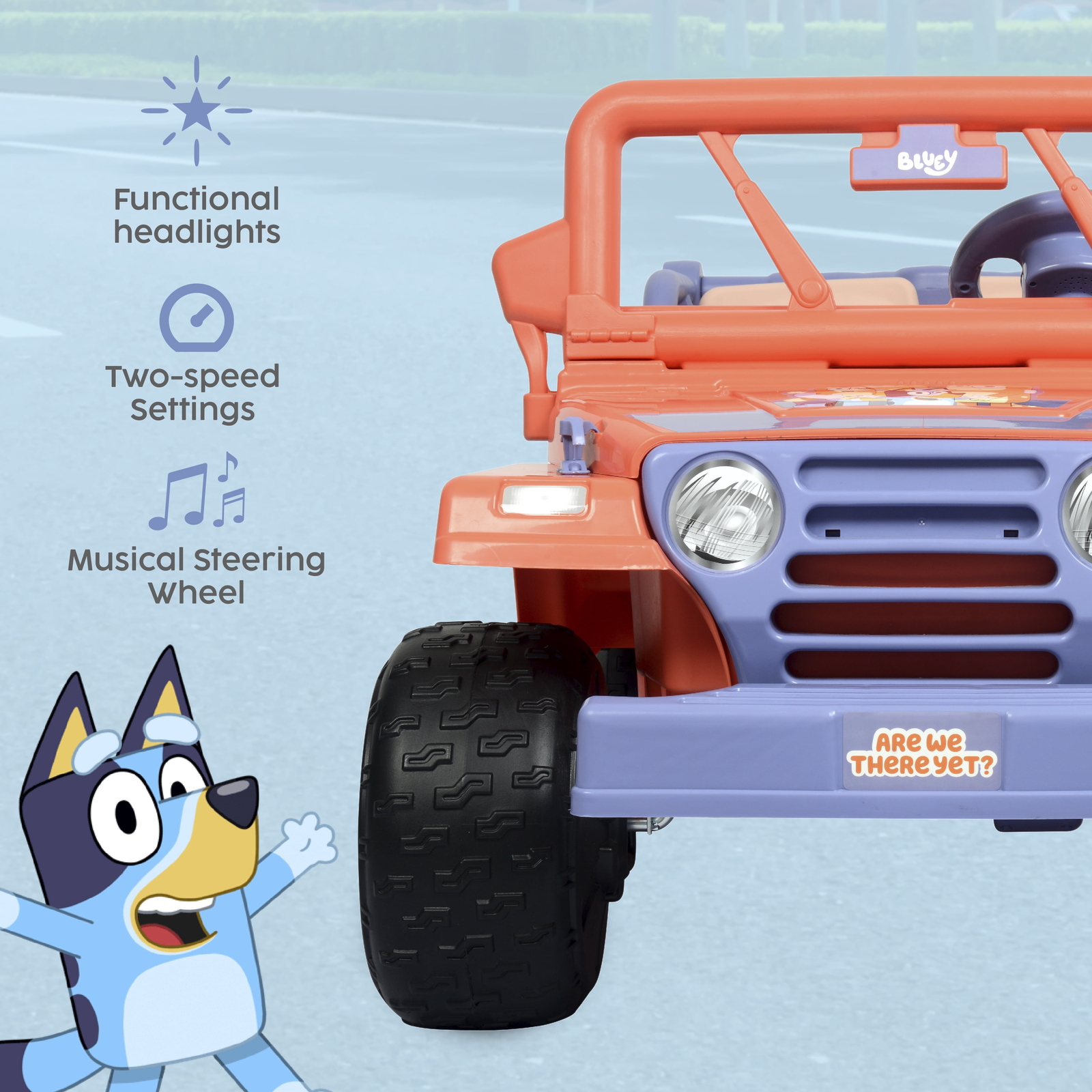 12V 4-Wheeler Ride-On 12V Battery Powered Car Kids with Sounds Jeep Bronco 4×4