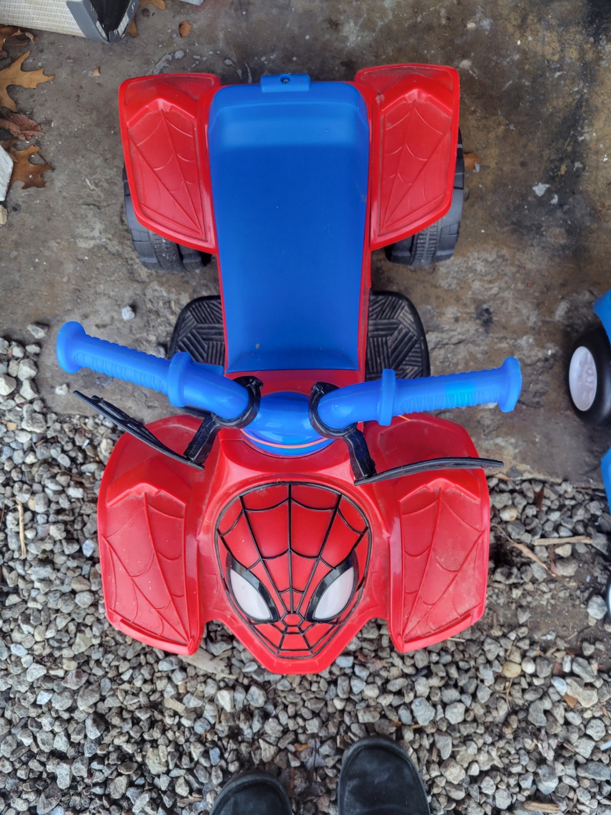 Spider-Man Battery Operated Ride-On Toy Red Blue Cars 3-7 Years