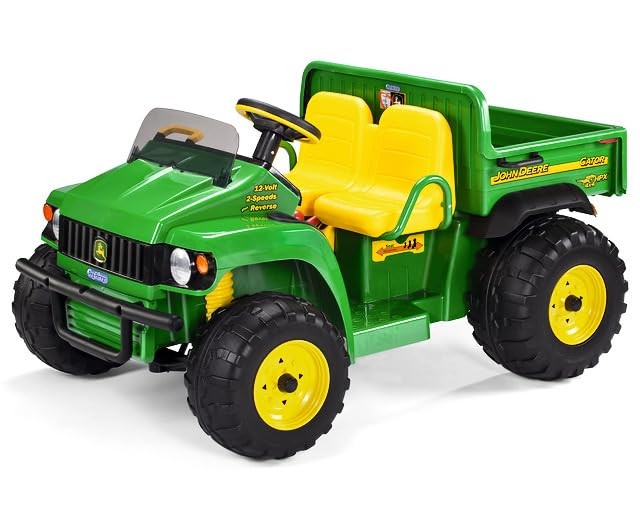 Peg Perego John Deere Gator Hpx Rear Wheels Black Unfinished 3 X 3. Inches /1 X