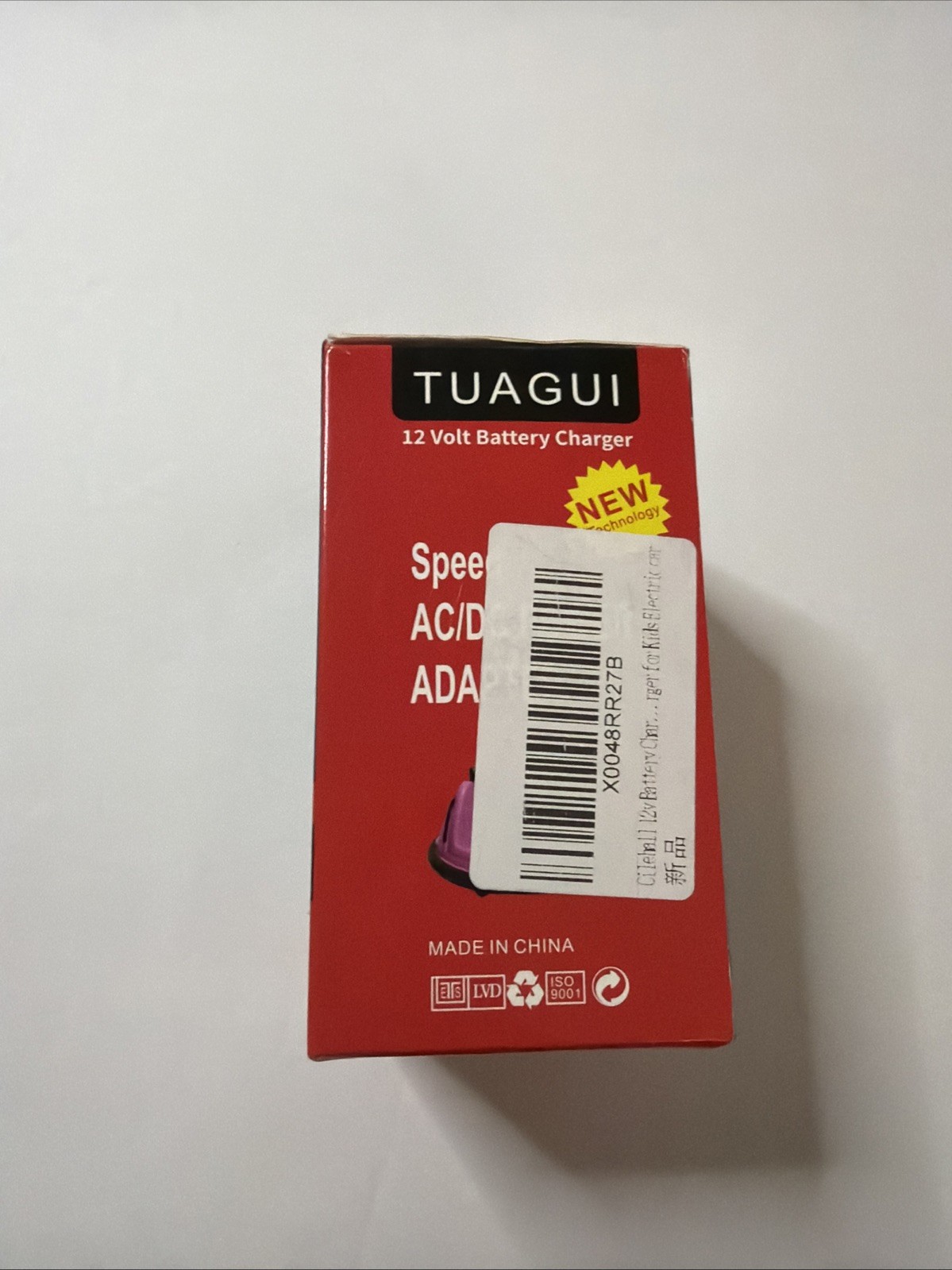 TUAGUI 12 Volt Battery Charger AC/DC Power Adapter HD290 for Ride-On Toys