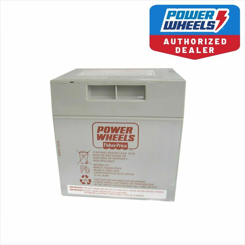 Power Wheels Y9367 Fisher Price Barbie Dune Racer 12 Volt Gray Battery Genuine