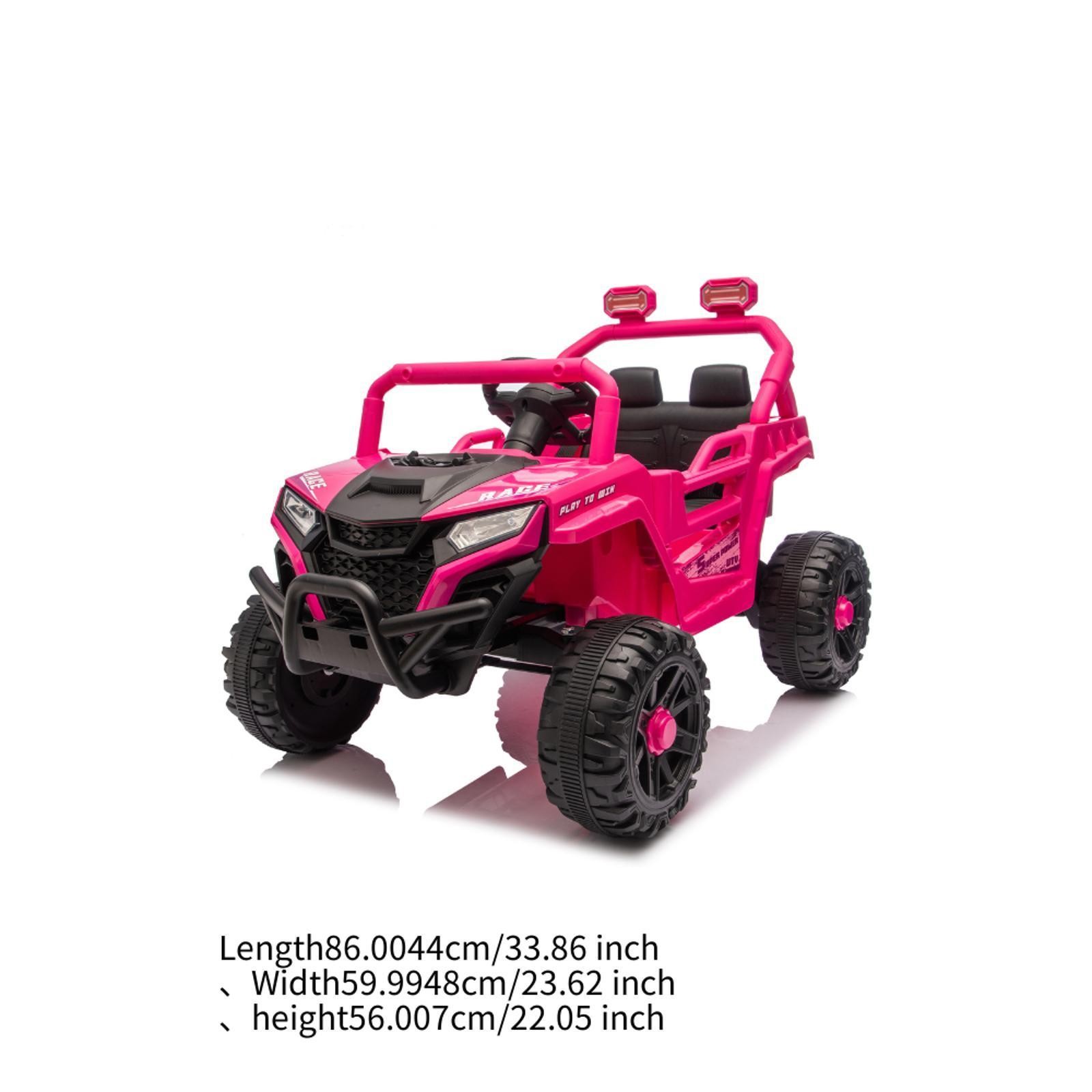 Kids Ride on UTV Car Upgraded Battery Powered Off Road Toy with Anti Slip Tires