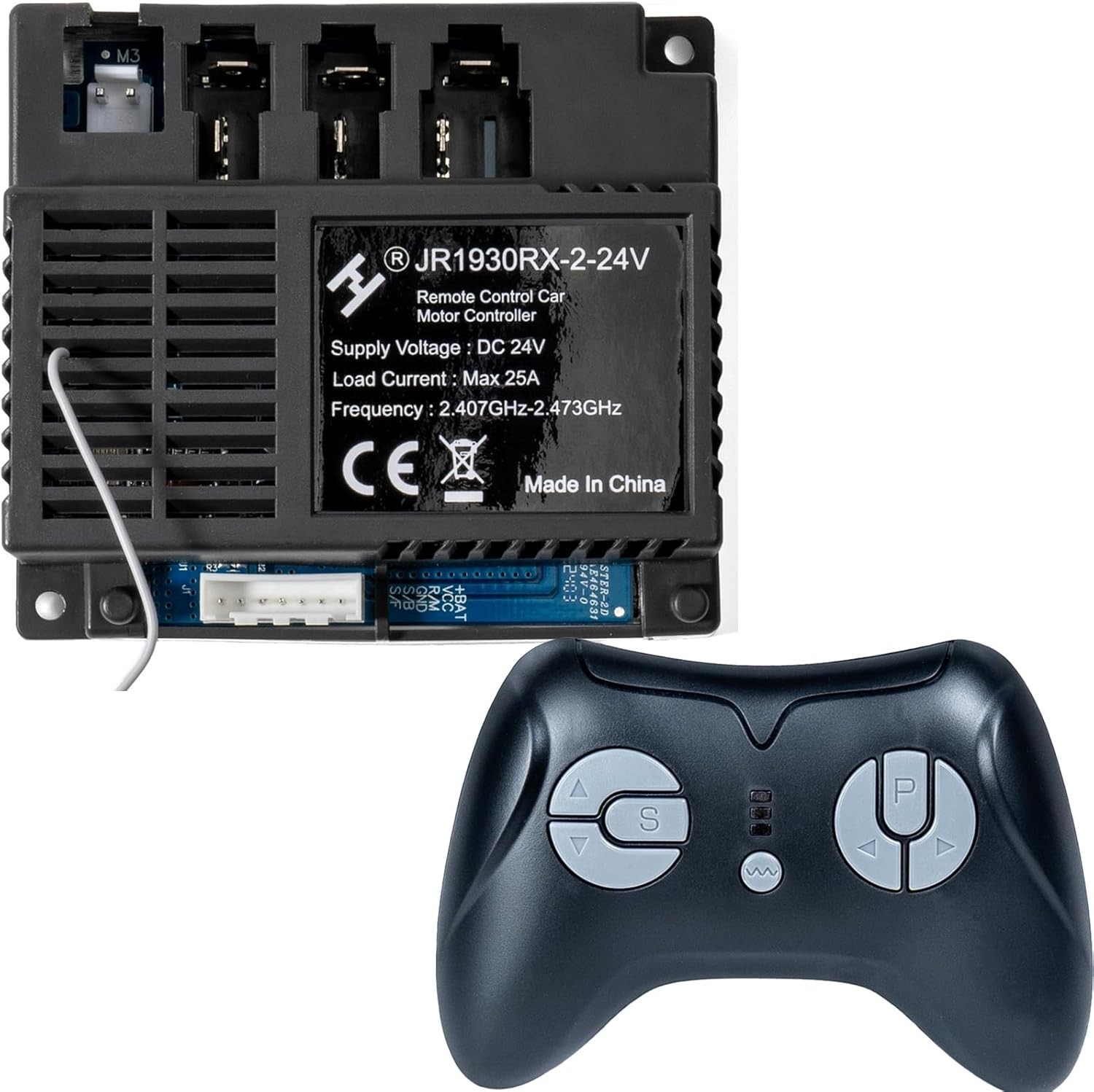 Kids Ride-On Car Remote Control & Replacement Control Box – 24V Models Only