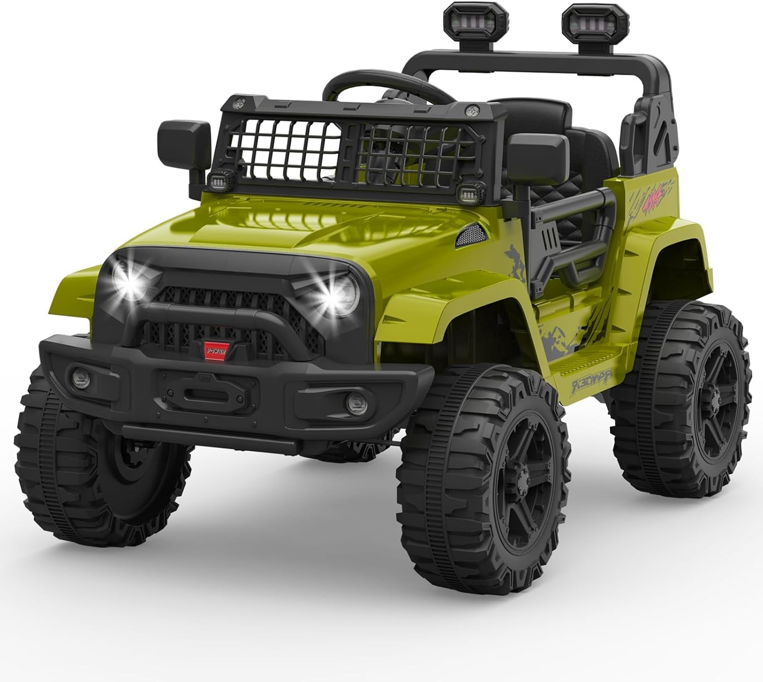 12V Kids Electric Ride On Car Dual 35W Motor Single Seat Outdoor Toy Vehicle