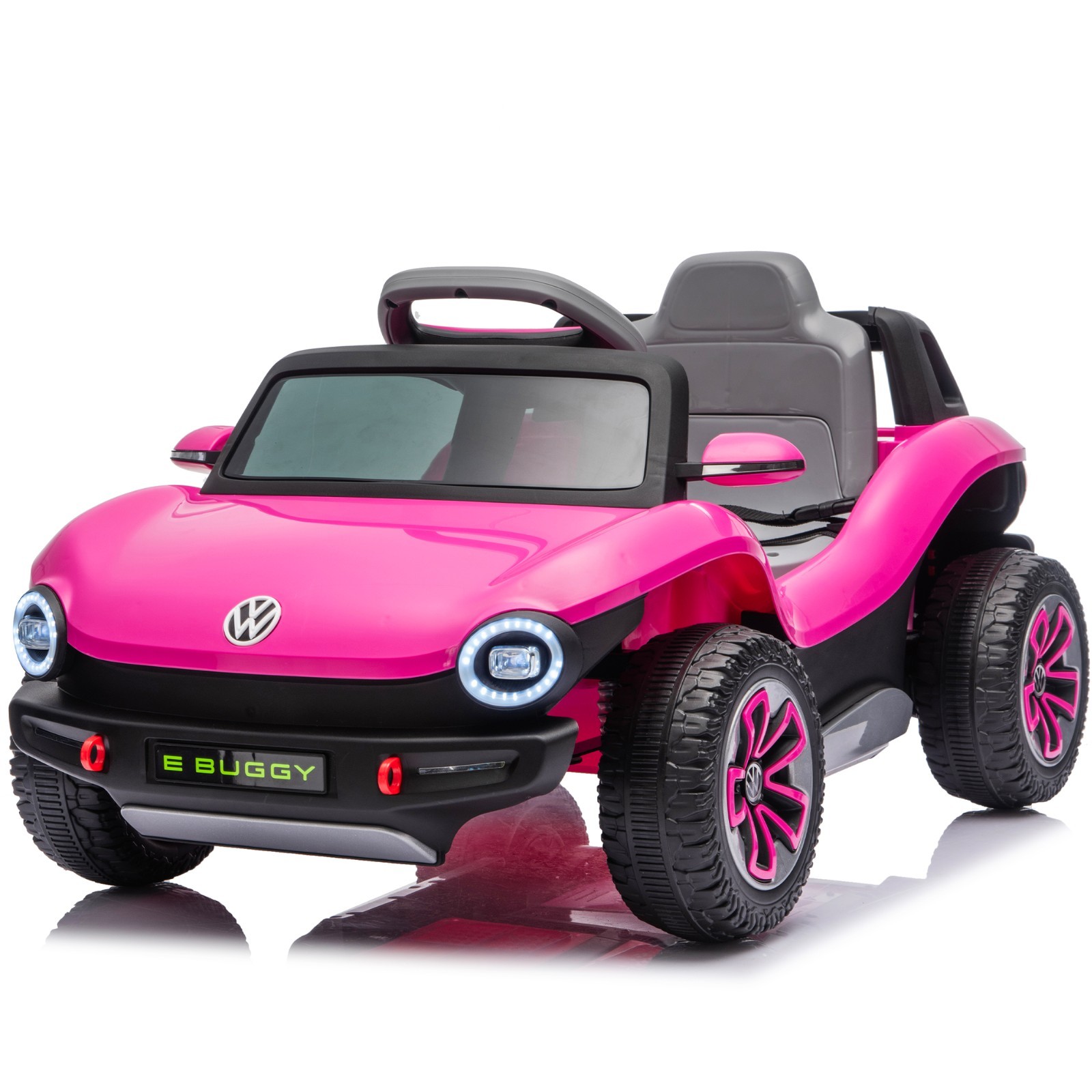 12V Kids Ride On Car w/Remote Licensed Volkswagen Beetle Electric Car 1.5-2.5MPH