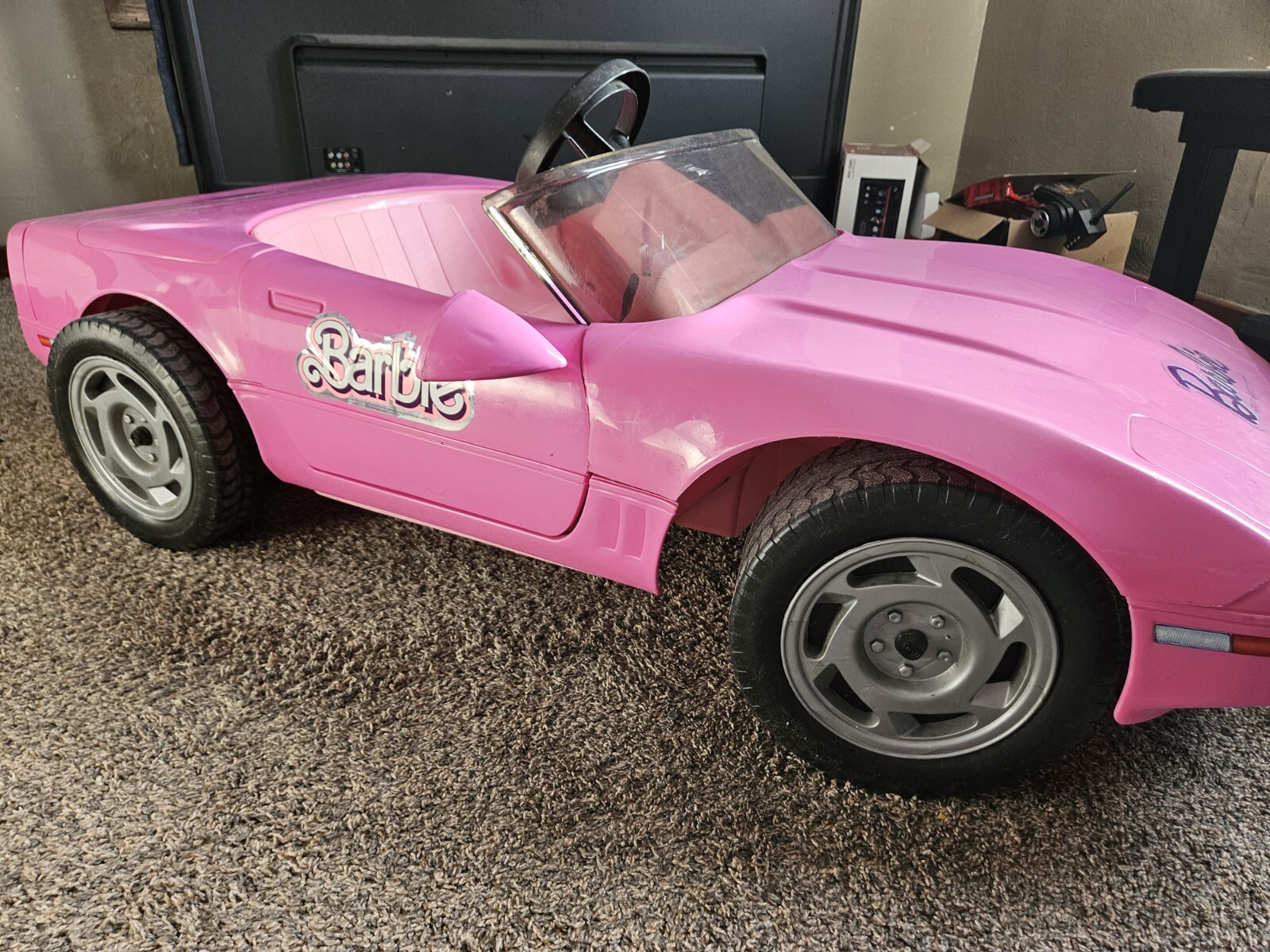 Barbie Corvette 1990 Vintage Power Wheels