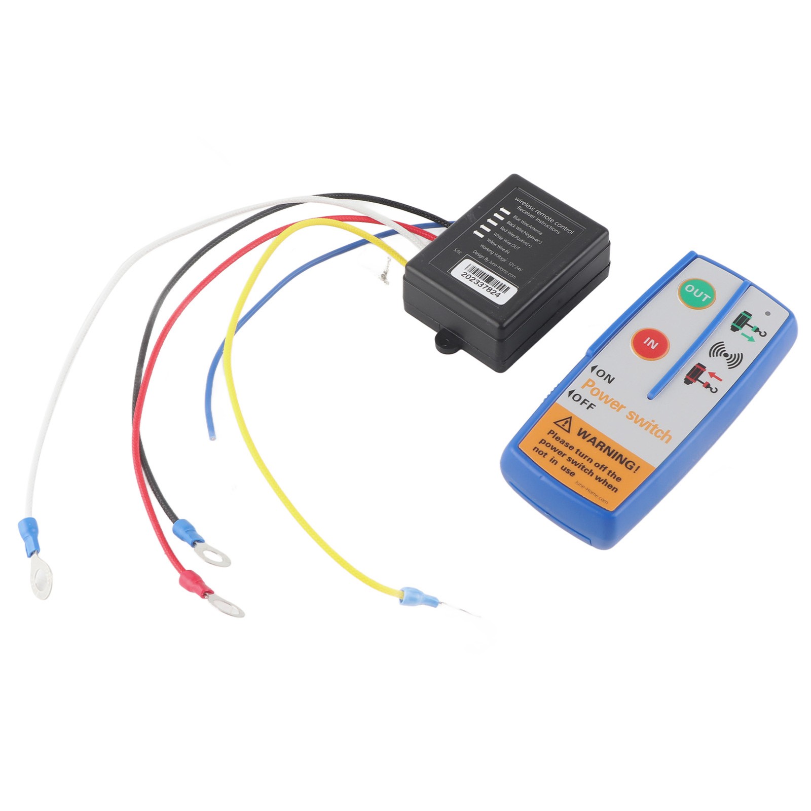 Wireless Winch Transmitter For Truck ATV SUV Remote Control System MRQS