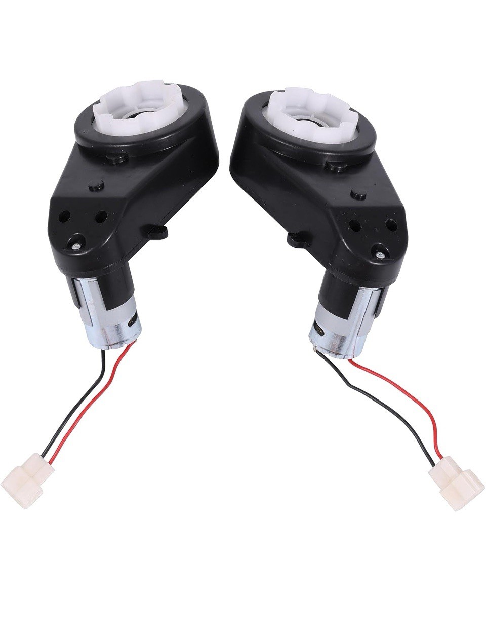 2 Pcs Kids Ride on Car Gearbox 550 12V Motor 30000RPM, Electric Motor Gearbox Mo