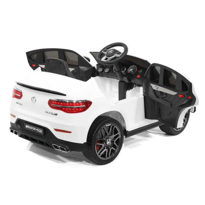 12V 4WD LICENSED MERCEDES AMG GLC 63S KIDS RIDE ON CAR SUV LED W/ REMOTE CONTROL