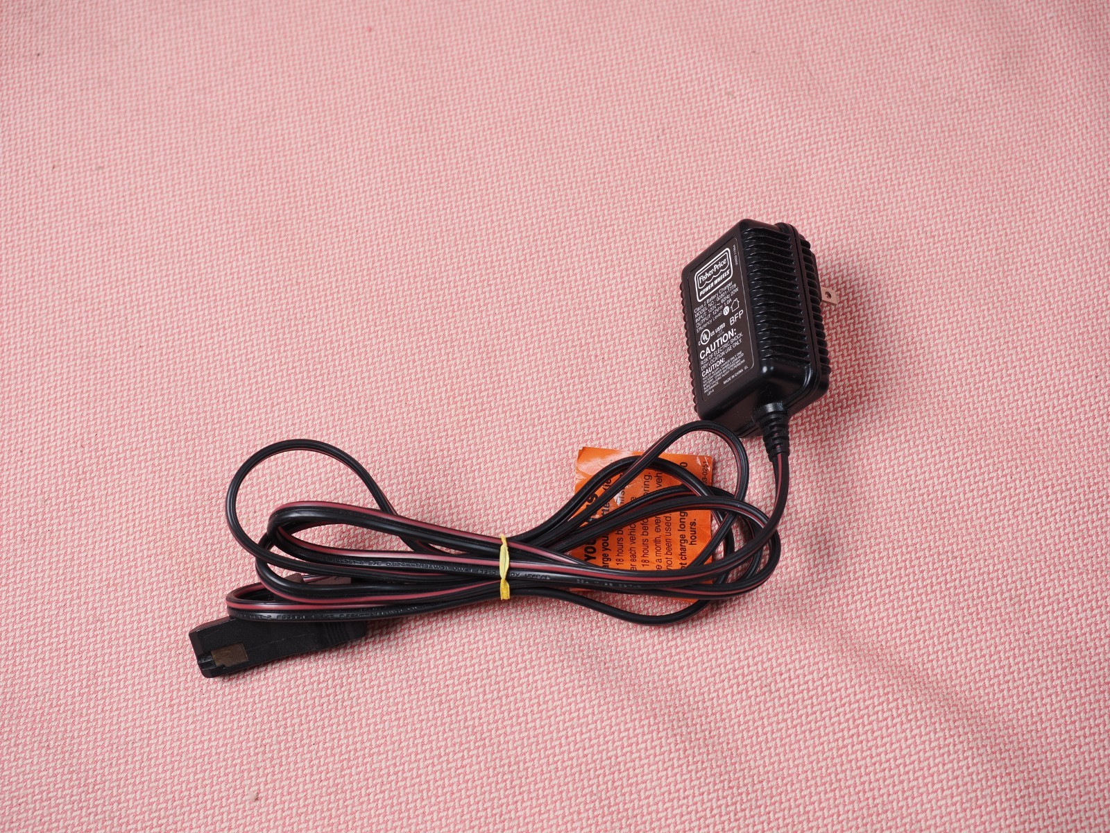 Genuine Power Wheels 12 Volt Battery Charger For Gray or Orange Battery 12V