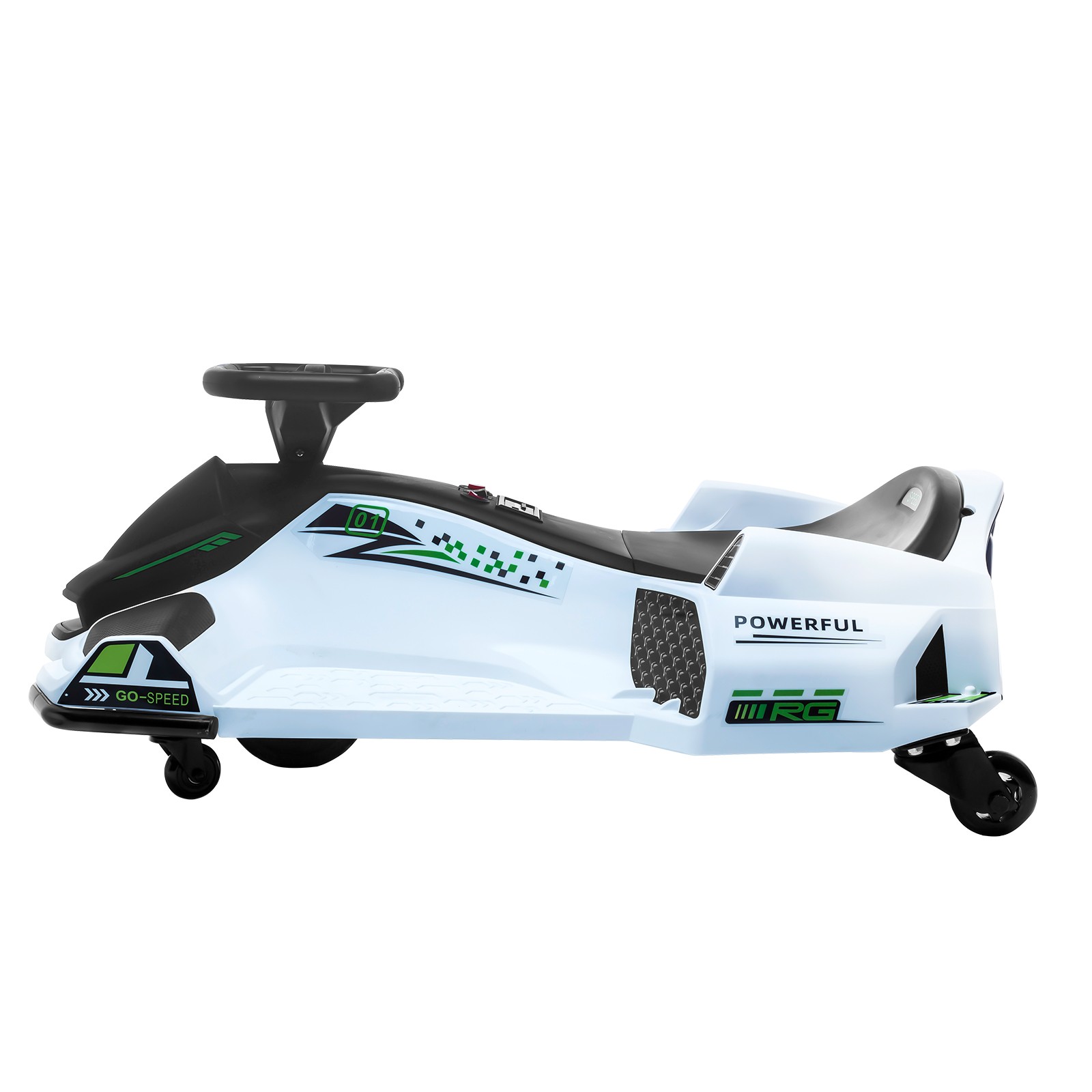 24V Electric Go Kart 180W Brushless Motor Drift Ride On High Low Speed 8-12