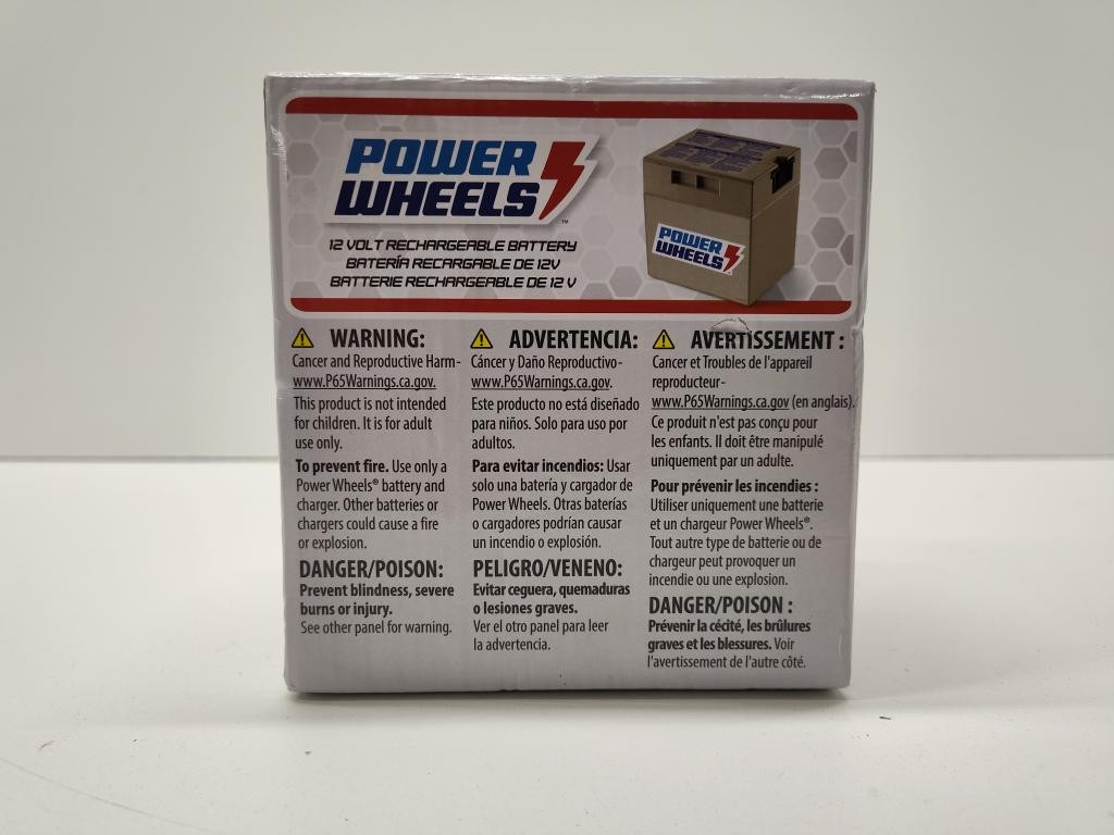 FISHER PRICE 12 VOLT RECHARGEABLE REPLACEMENT BATTERY (P06029327)