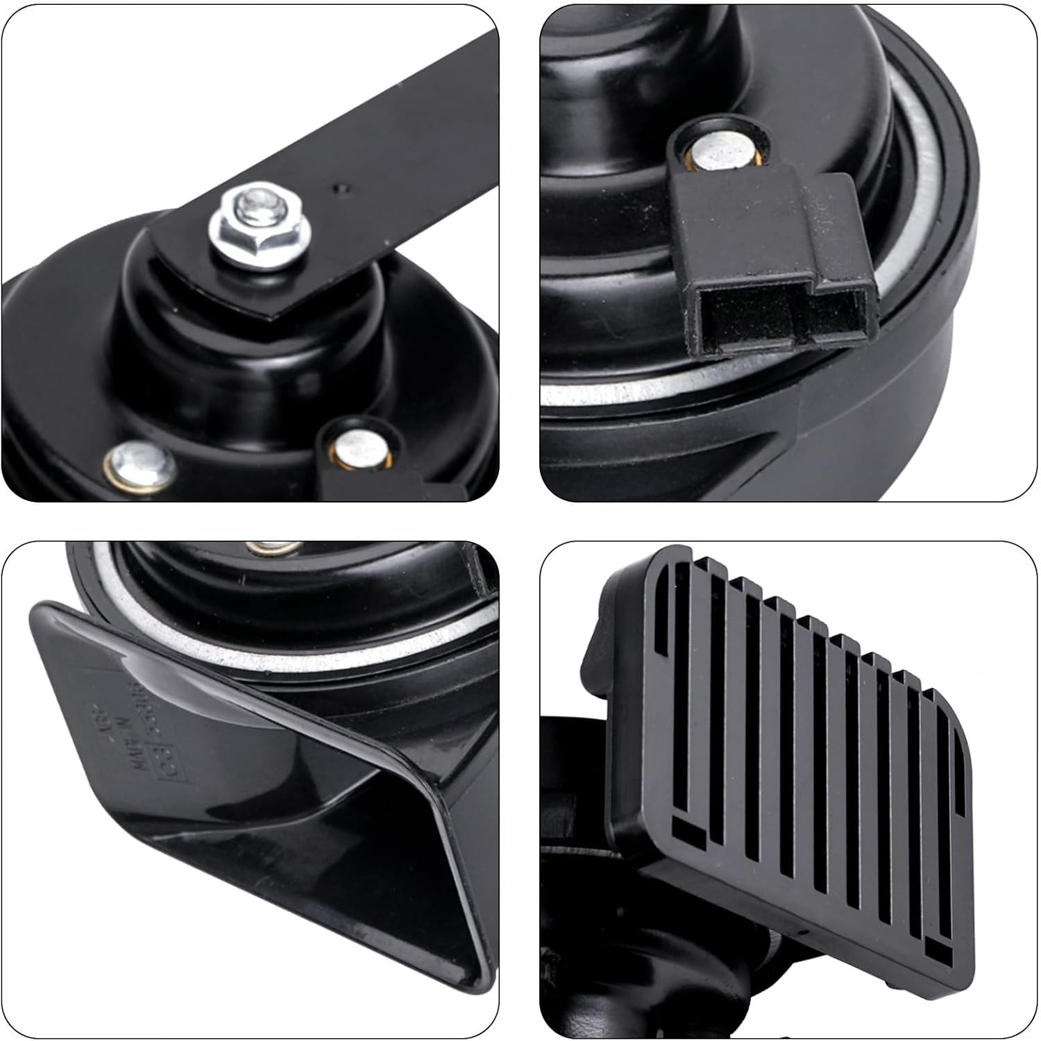Car Horn for Toyota with 1 to 2 Plug Compatible with Toyota, 12V Waterproof Dual