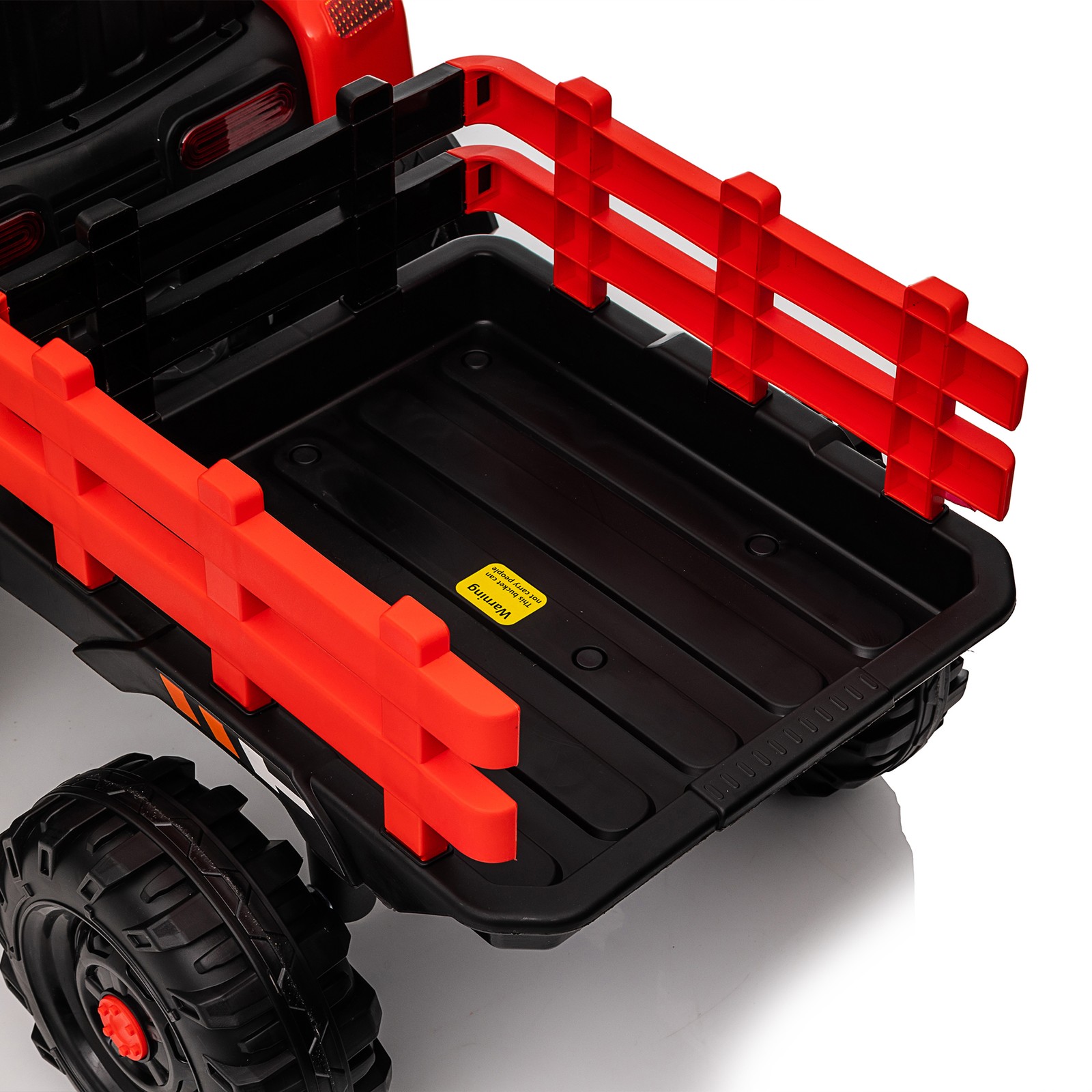 Ride on Tractor 24V 400W Powered Electric Tractor Toy electric car for kids Red