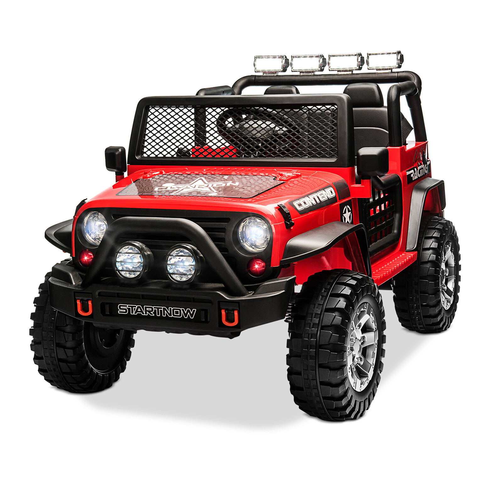 12V Kids Ride On Car Jeep Truck Electric Toy Vehicle 2 Seater w/ Remote Control
