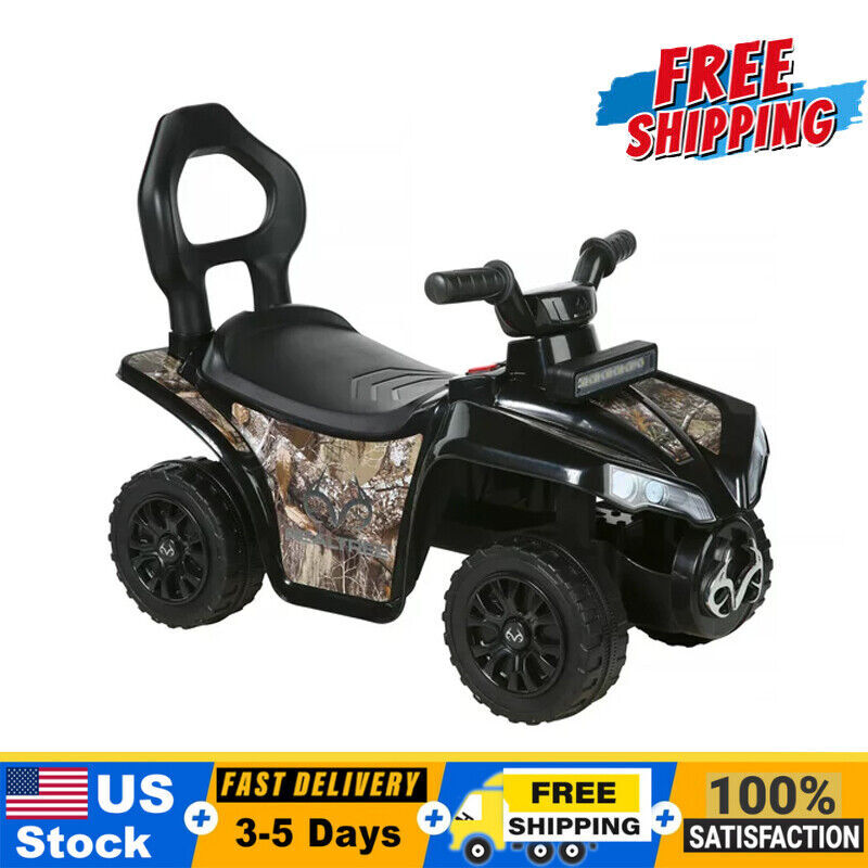 Ride On Toy Car Seat Storage Compartment Makes 3 Animal Sounds Camo Pattern NEW