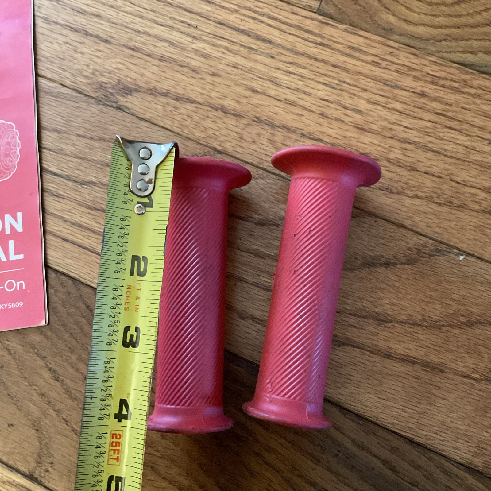BCP 12V Kids Ride On 4-Wheel ATV Grips Red Set of 2 Kids Toys Replacement Part