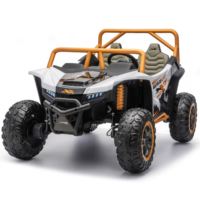 24V 4WD 2 SEAT KIDS RIDE-ON UTV CAR 580W 4 POWERFUL MOTORS,EVA TIRES,LED+ R/C