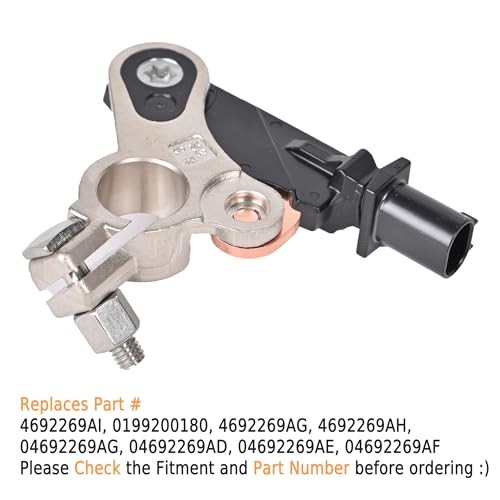 Battery Current Sensor 4692269AI Battery Temperature Voltage Sensor Compatible