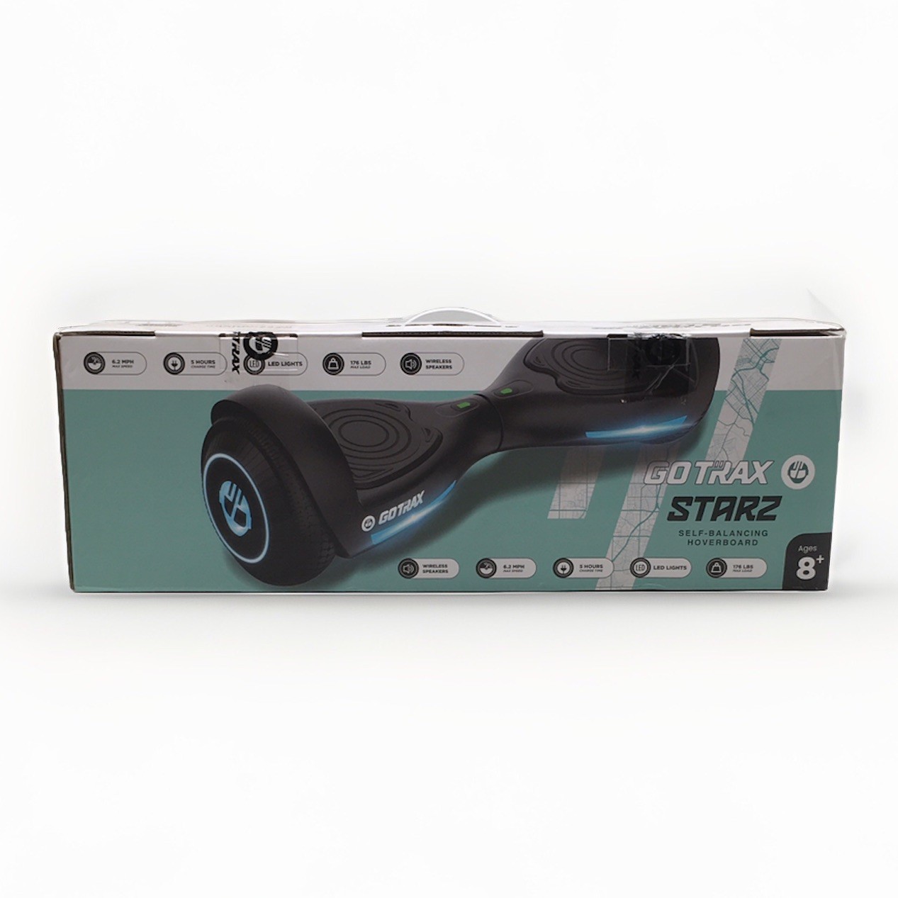 Gotrax Edge Hoverboard for Kids Adults in Black and Blue