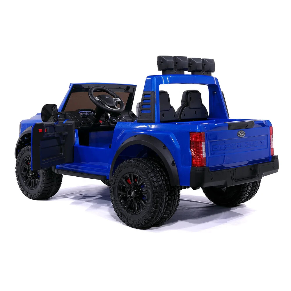 24V 2 SEATS FORD F450 CUSTOM EDITION KIDS RIDE-ON CAR TRUCK,LIGHTS WITH R/C