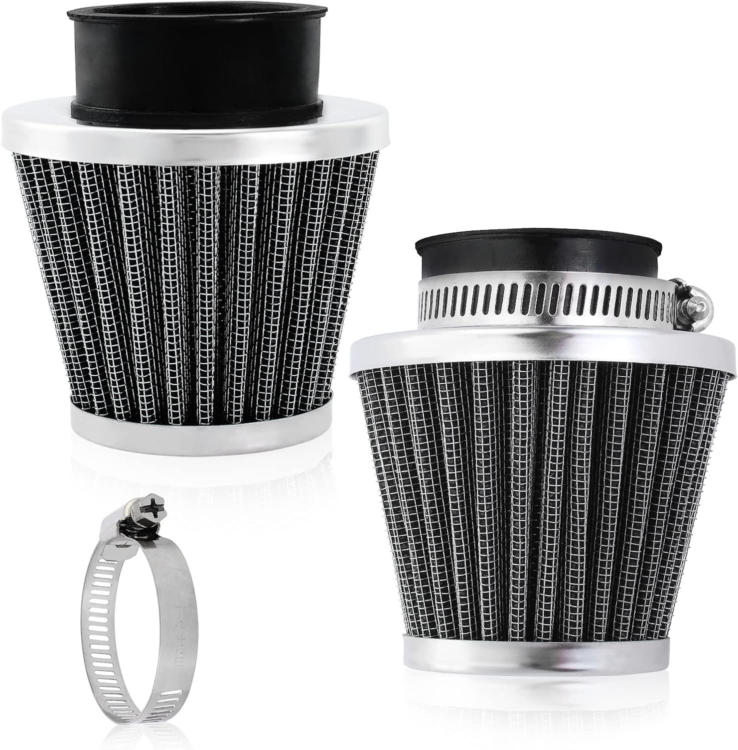 2-Pack Universal 35mm Filters for Dirt Bikes, Scooters, and ATVs – Enhance Power