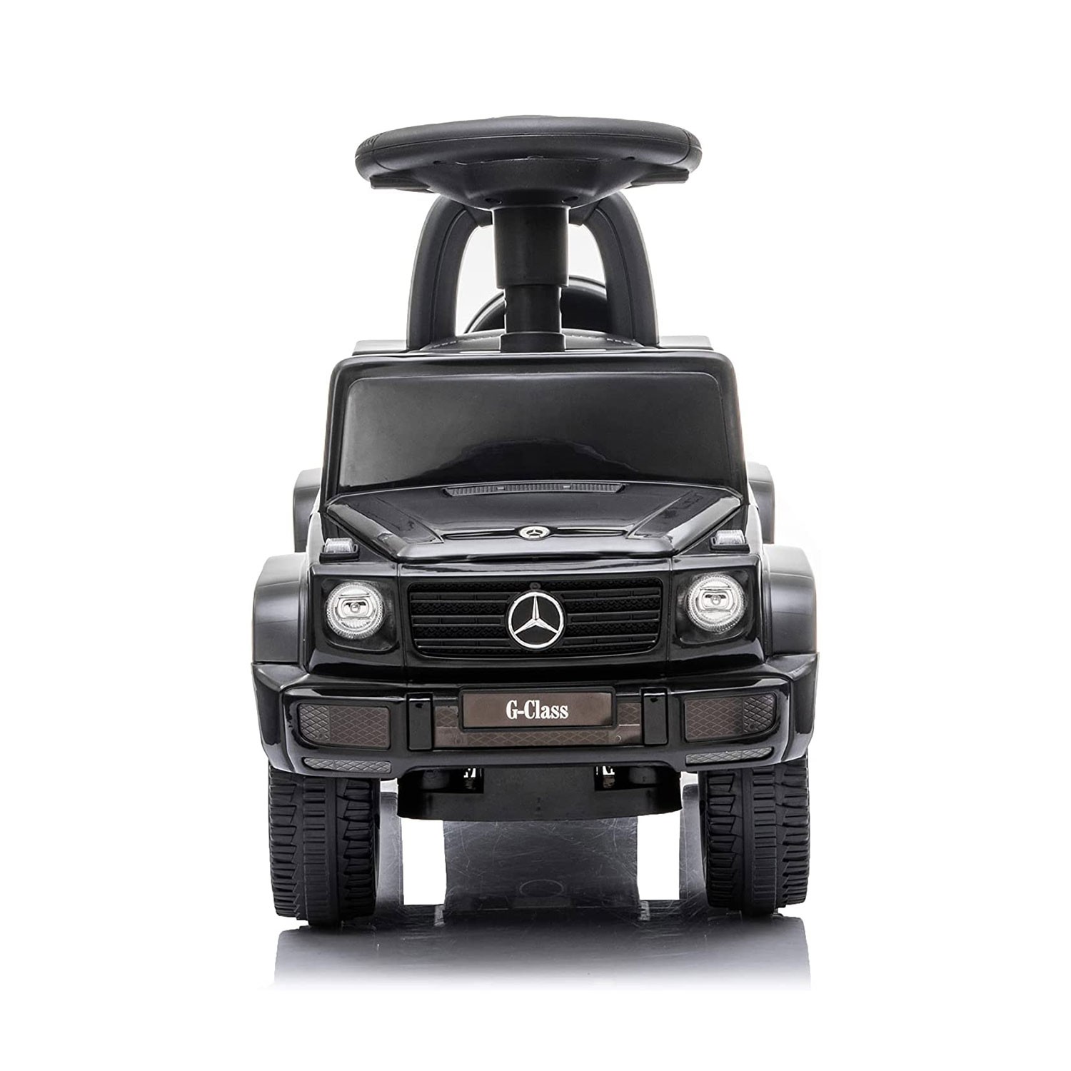 Best Ride On Cars Realistic Mercedes G-Wagon Push Car & Walker, Black (Open Box)