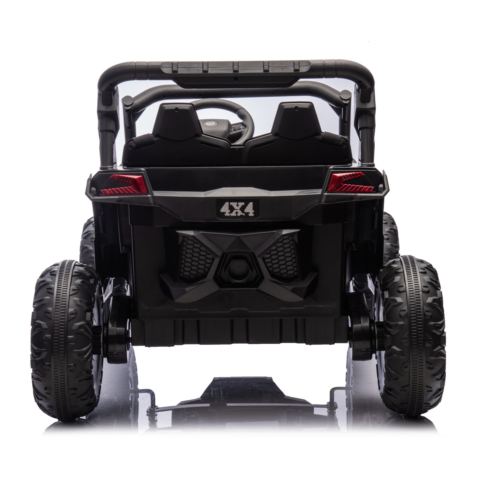 Black 24V Kids Electric Car 2 Seater Ride on Toy Battery Power w/ Parent Remote