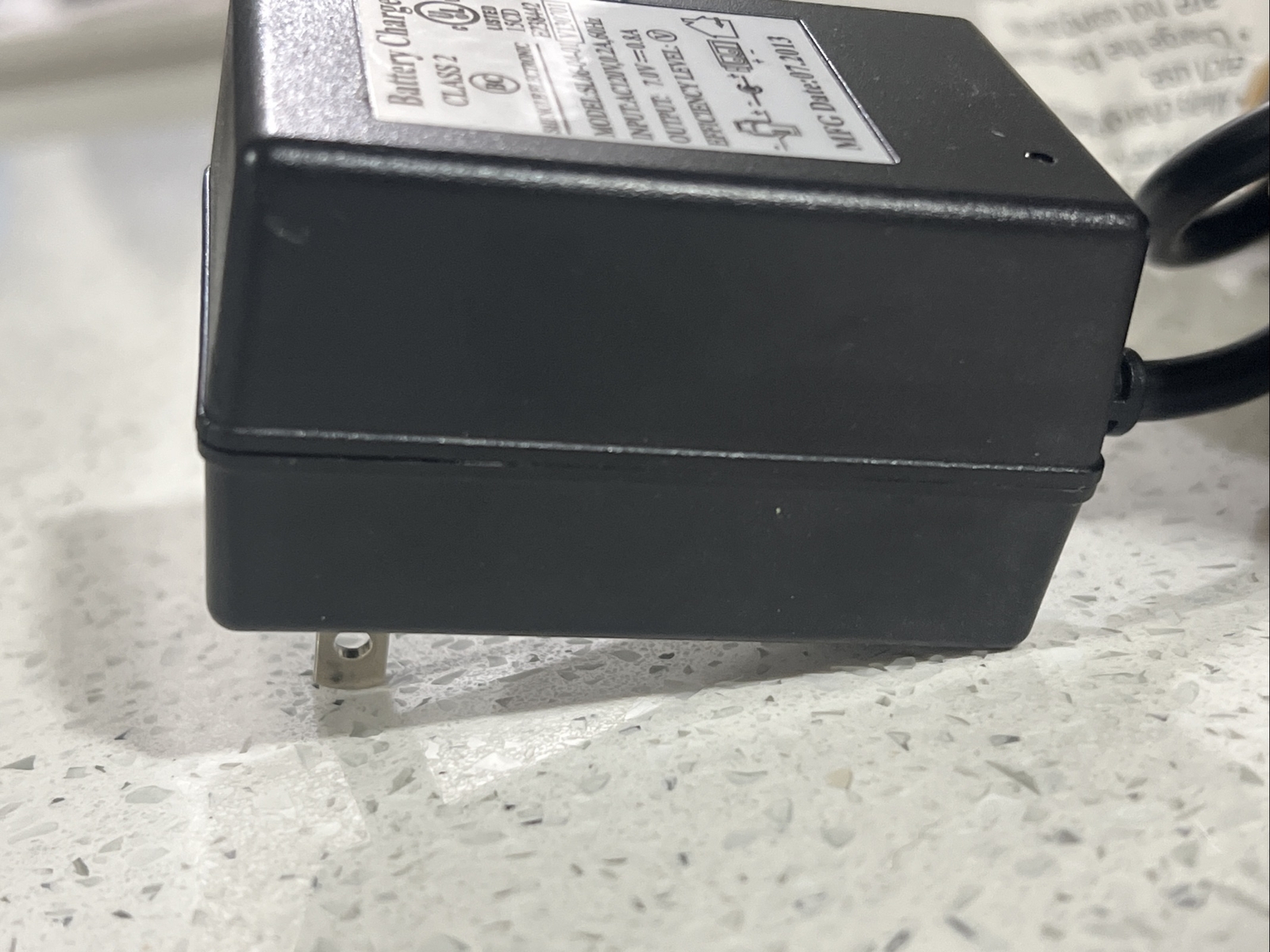 Shengle Electronics Battery Charger Class 2 SL06-04-01 – 7 volt – Power Wheels