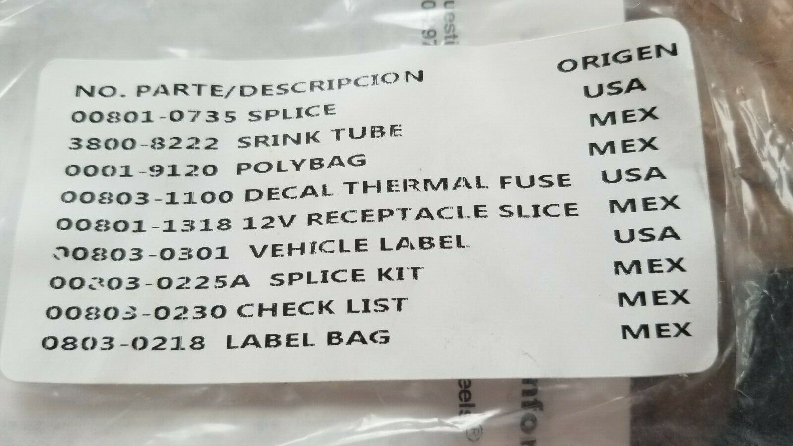Power Wheels 803-218 12 Volt High Efficiency Vehicle Conversion Kit Red Bag