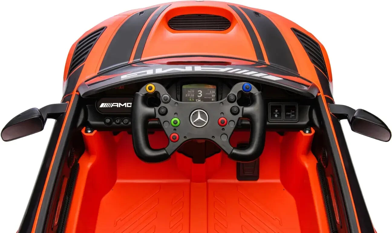 Hyper – Mercedes AMG GT3 12V Ride On – 3.5MPH Max Speed – Front & Rear Lights