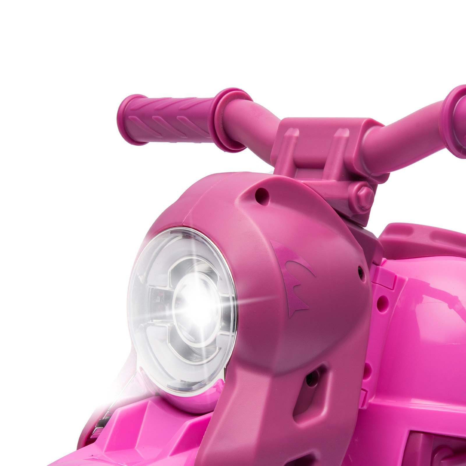 Qaba Ride On Motorcycle, 6V Ride on Bubble Car w/ Music, Green