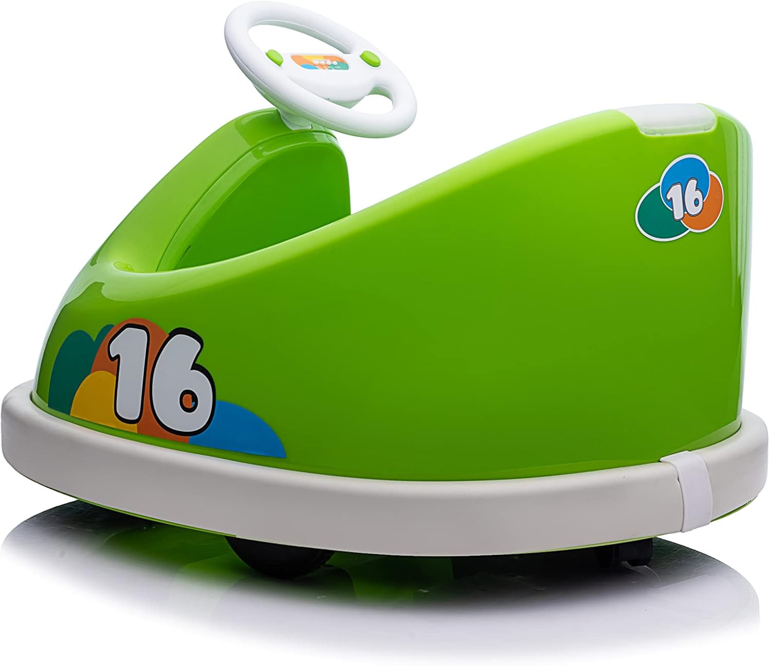 Bumperz Kids Electric 6V Battery Powered Ride on Bumper Car Vehicle for Ages 2-4