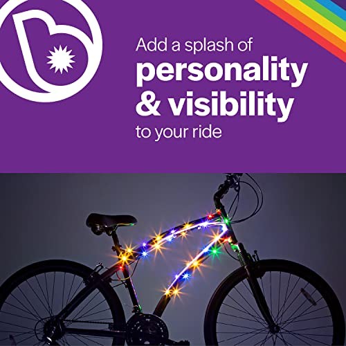 BRIGHTZ CosmicBrightz Rainbow Battery Pwr LED Lights for Bikes & Ride Ons 23D15B