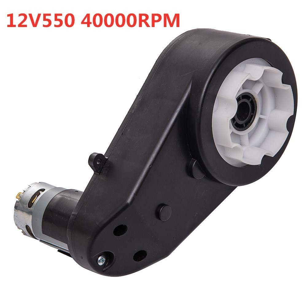 Electric Motor Gearbox 12V for Ride-On Cars – Lightweight & Fast-Installing